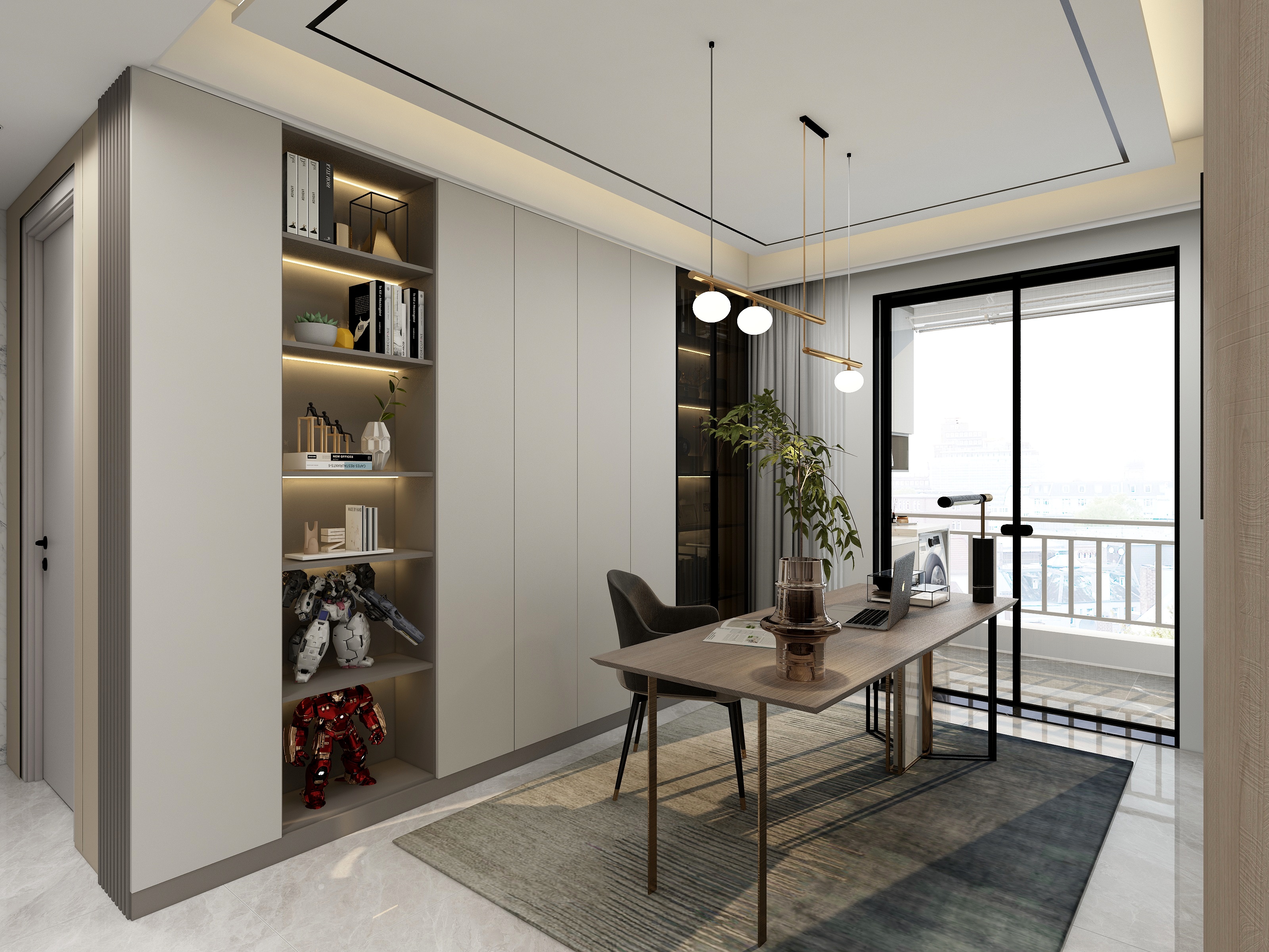 天龙玩设计13642493787-香江明府（现代简约）全案-装修设计方案