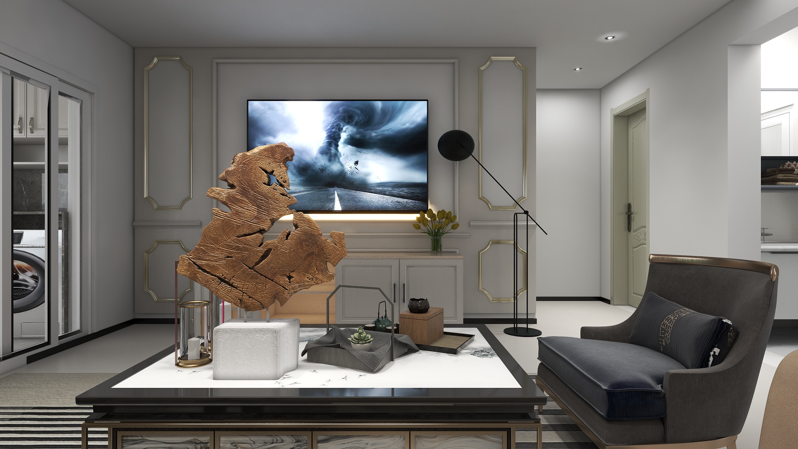 索象装饰-133㎡4室-装修设计方案