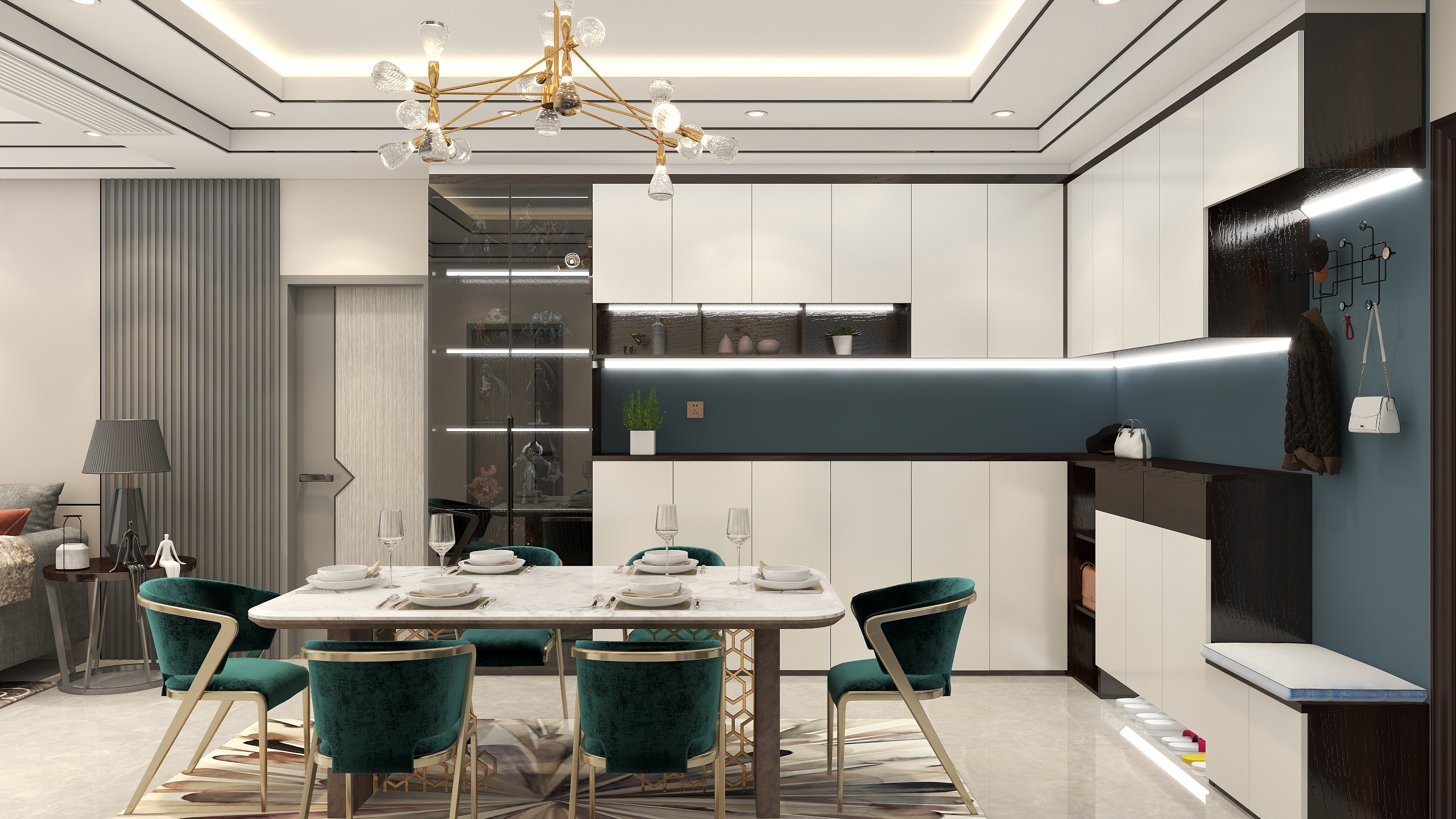 QandX-落潮--轻奢极简风-装修设计方案