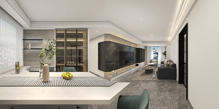 刘栋QU-“ＹＯＹＯ杯”初赛-静谧-装修设计方案