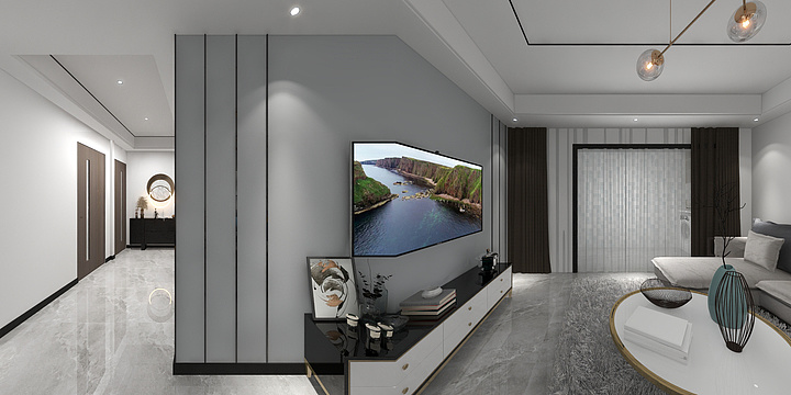 简雅装饰Z-壹号院.dwg-装修设计方案