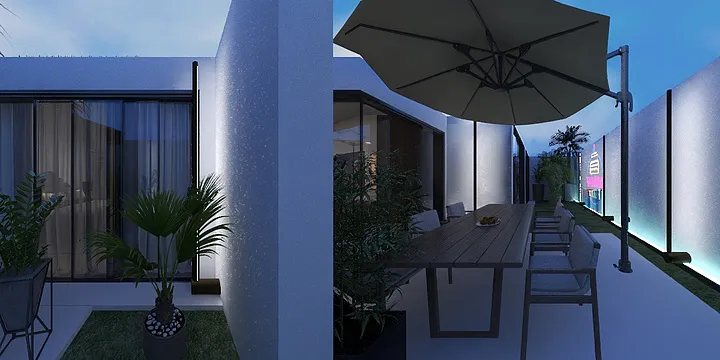 ydesign09的装修设计方案:simple luxurious apartment design  