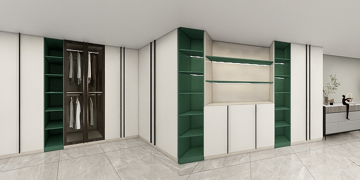 诗玥室内设计工作室-接待-装修设计方案