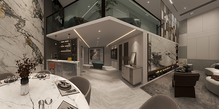 全案设计师刘家乐-碧桂园万山湖壹号-装修设计方案