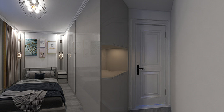 兔宝宝全屋定制家具-胡总客户-装修设计方案