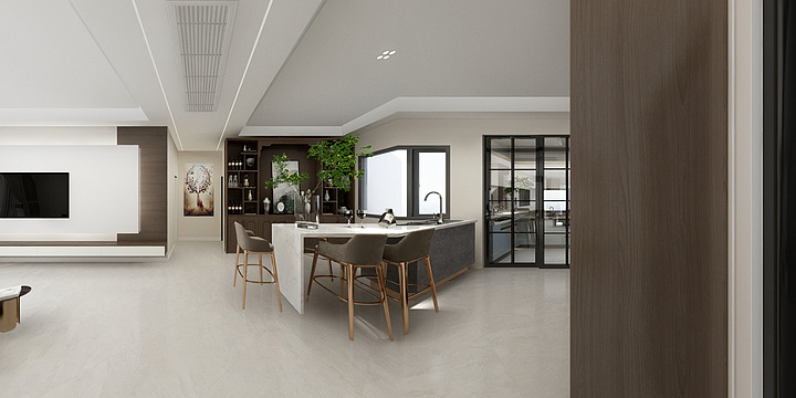 绘蓝空间设计-皓顺府-装修设计方案