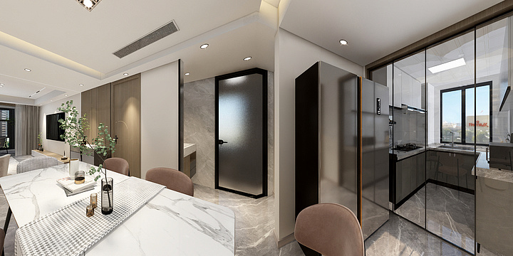 设计师JayWong-玉园40-1506-装修设计方案