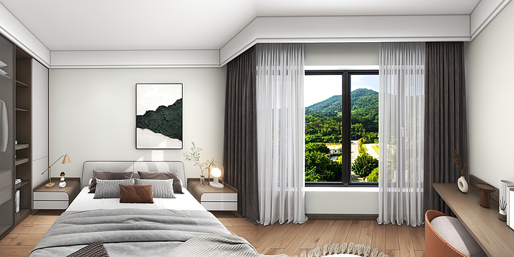 禾一设计全案-现代-装修设计方案