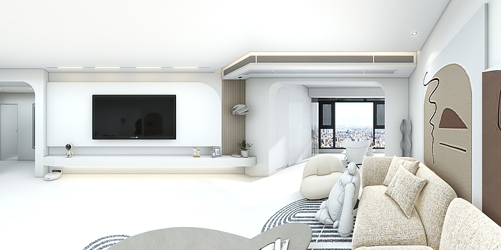 画图的老baby-玉澜庭8#1#201-侘寂风格-装修设计方案