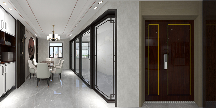 云鼎18189686944-云鼎18189686944漓水名都161新中式效果图-装修设计方案