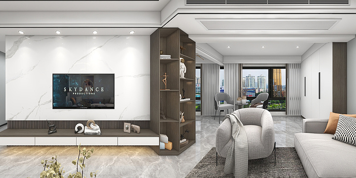 全案设计amYQ-首府5栋301-装修设计方案