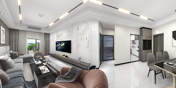 iyani-家宸公寓-装修设计方案