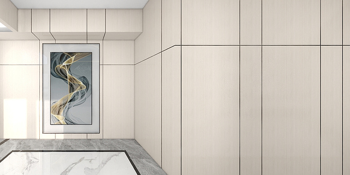 柒柒效果图-0914二层轻奢效果图-装修设计方案