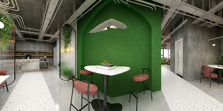 大闸西叶-阿斗咖啡-装修设计方案