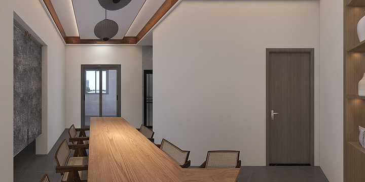 澄江诺贝尔瓷砖设计工作室-广龙湖心苑4-2大厅-装修设计方案