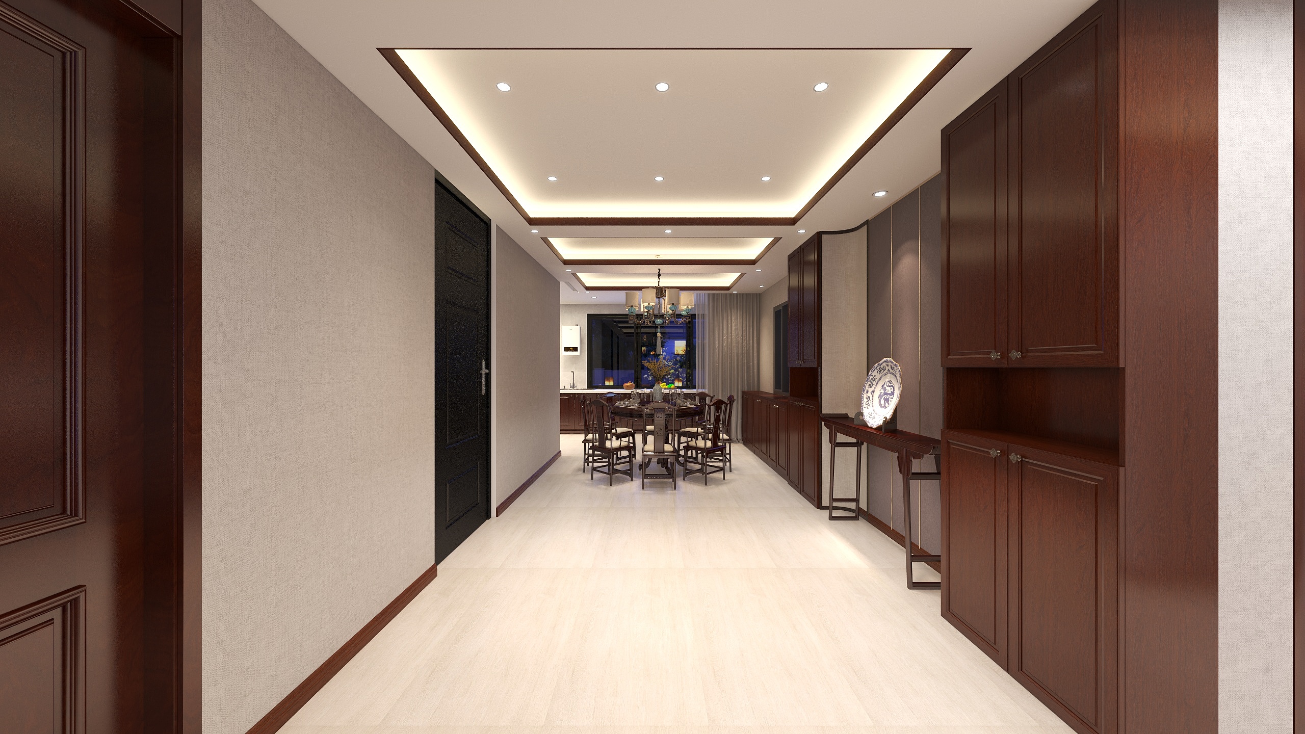 设计师任俊伟-凤凰城4层-装修设计方案