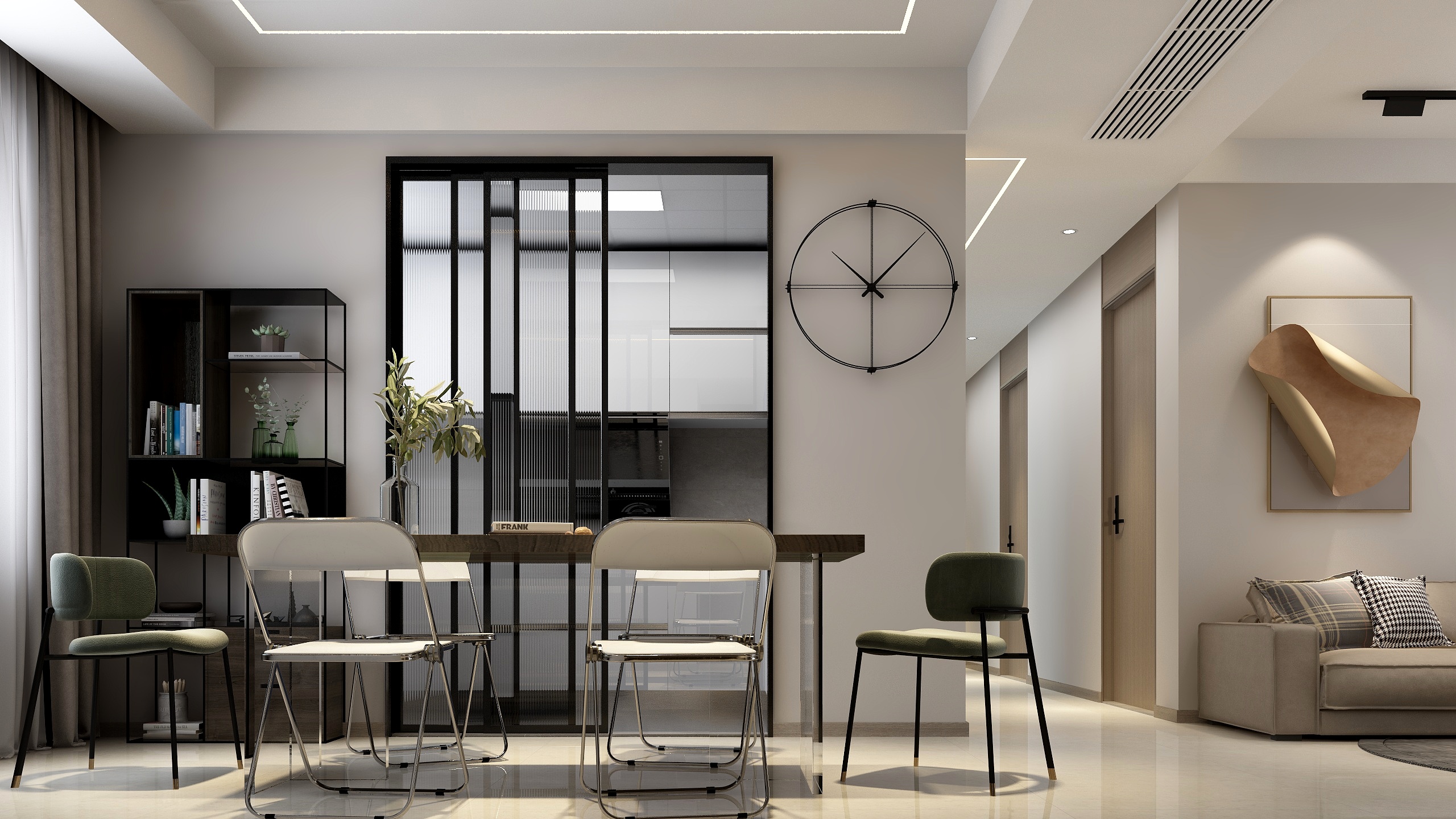 千彦空间设计-三棵树云丝锦-现代简约-126平-装修设计方案