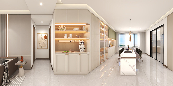 晚安...-飞鹤·东方御134m².dwg-装修设计方案