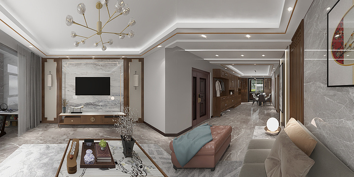 设计xx-天合逸居3-4-802   简中-装修设计方案