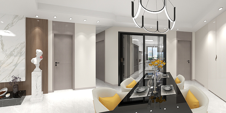 乐凡设计L3-138-简装-装修设计方案