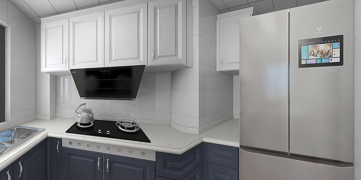 ShareDC-德信海德公园83.00㎡A2’3室2厅1卫1厨-装修设计方案