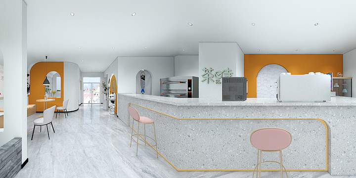 设计师艾锦权-奶茶店(1)-装修设计方案