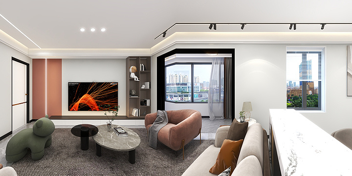 姜炎培-金科一栋303-装修设计方案