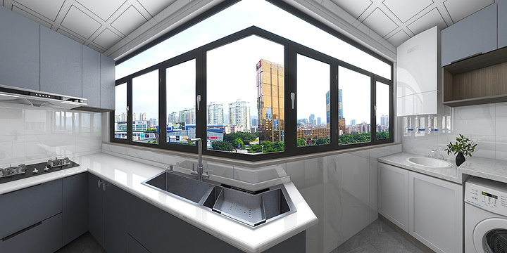 柒立方-办公室-装修设计方案