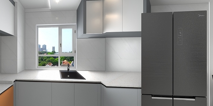 合悦设计-渤海家园28-3-503现代黑白灰-副本-装修设计方案