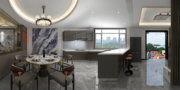 花生设计工作室-西街中式-装修设计方案