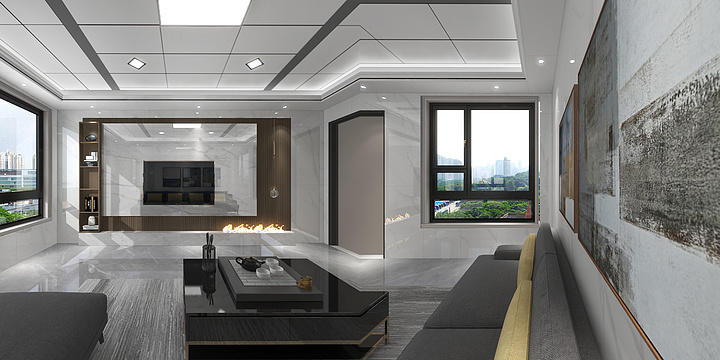 湘乡灰鸽吊顶-山枣李师傅-装修设计方案