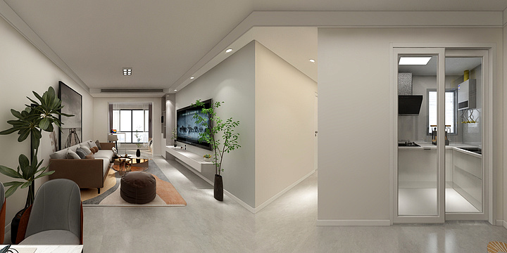 d小章鱼设计-齐家-阳光里7号楼1902户二层-装修设计方案