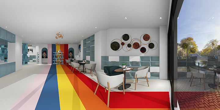 钧学装饰-书店-装修设计方案