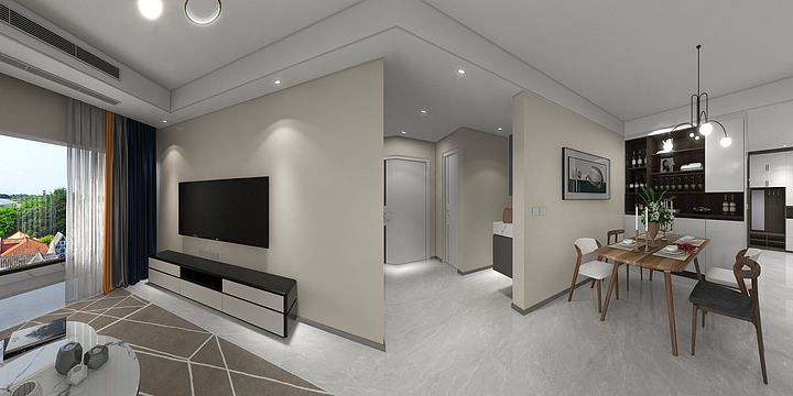 好仁装饰-衡麓花园14栋1104室-装修设计方案