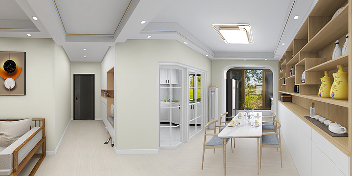 一海金工-杜姐-莲湖锦城6期6-2-3303（125平）-装修设计方案