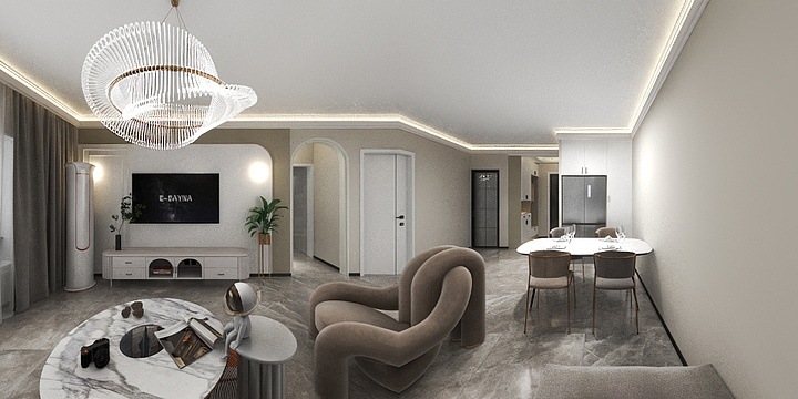 马克设计装饰-春天里.dwg-装修设计方案