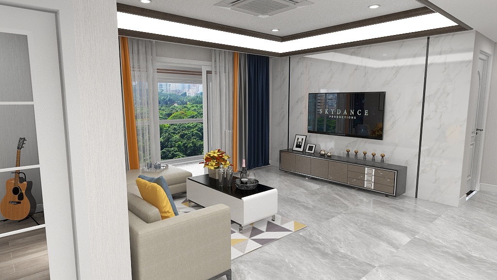 光影ugca-133㎡4室-装修设计方案