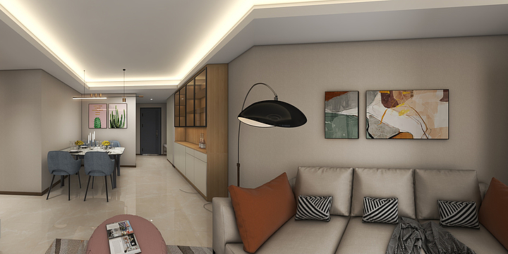 洛森整体木作-金科郡6栋2004-副本-副本-装修设计方案