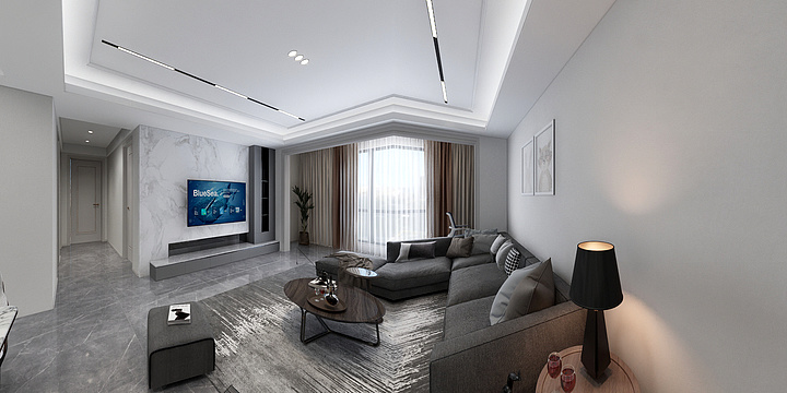 W玄皓L-彭州海德花园装修设计-装修设计方案