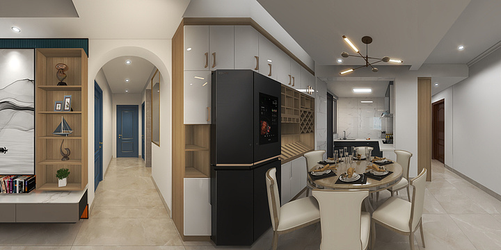 橓禾室内空间设计师-财富中心-装修设计方案