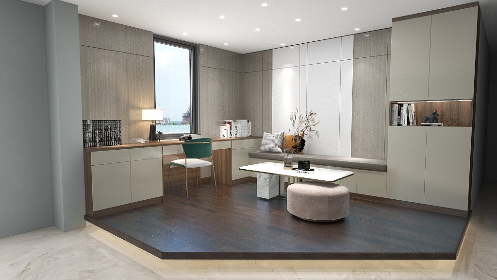 森居木业-展厅-装修设计方案