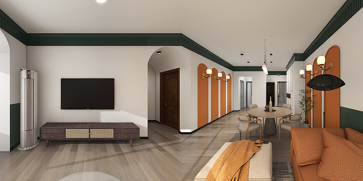 艺舍空间装饰设计-锦绣学府1.dwg-装修设计方案