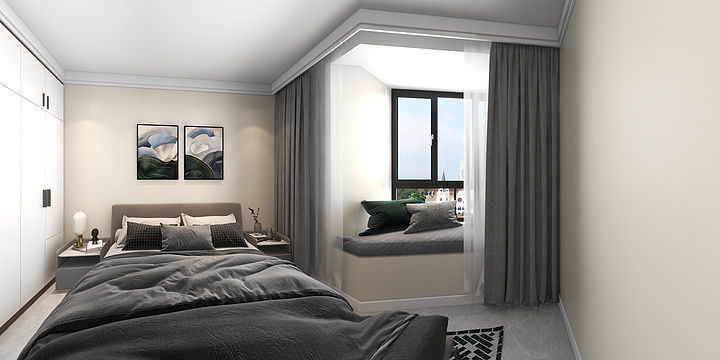 韩师傅定nGca-建业春天里1号楼1-802-装修设计方案