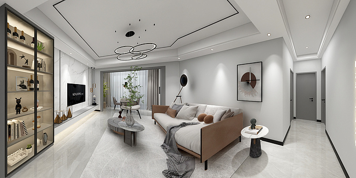 设计师柏兴-宏一城市广场-装修设计方案