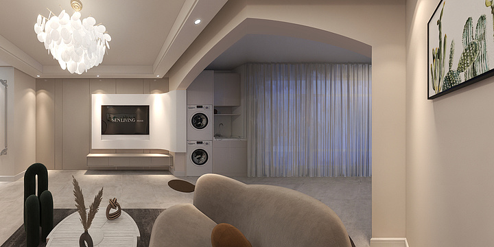 设计师任俊伟-兰大豪庭-装修设计方案