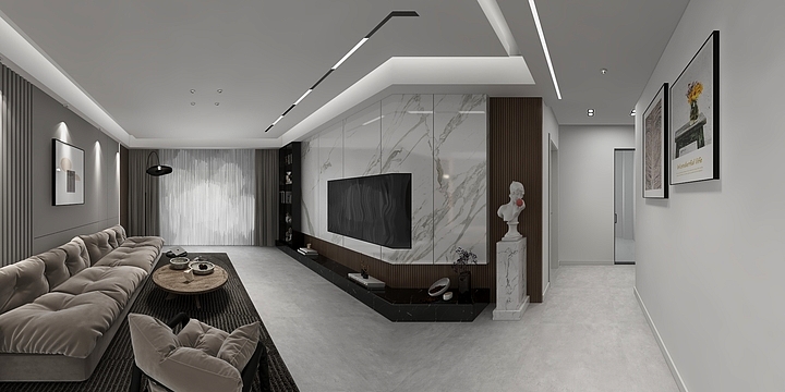 银河装饰-李梦龙-中交美庐-装修设计方案