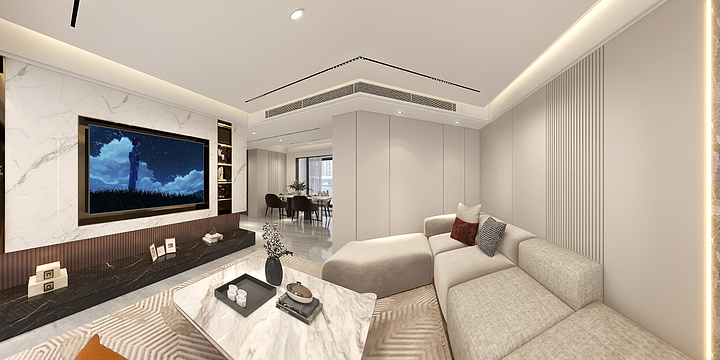 MERCURADESIGN-珠江新城-装修设计方案