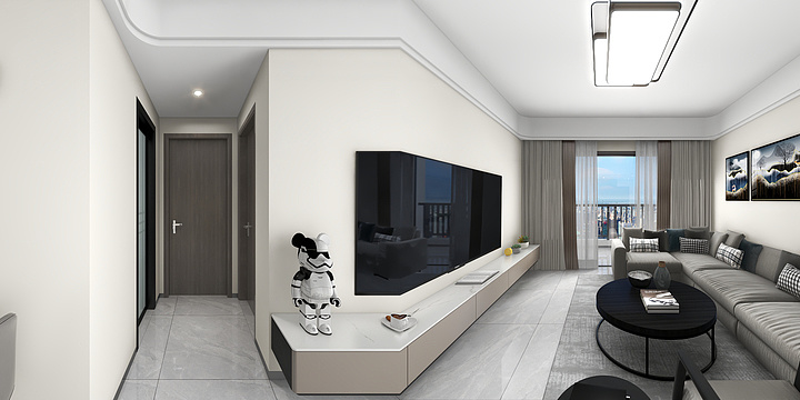 吃点彩虹糖-香江花园-装修设计方案