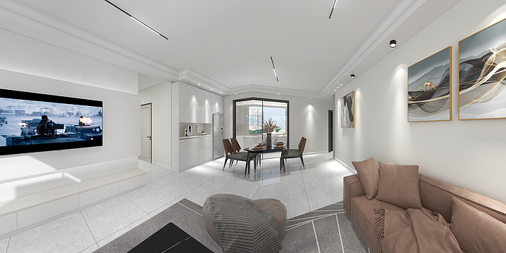 廖亚洲-轻奢-装修设计方案