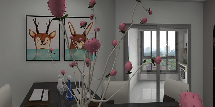 浅梦丶-王家2-装修设计方案